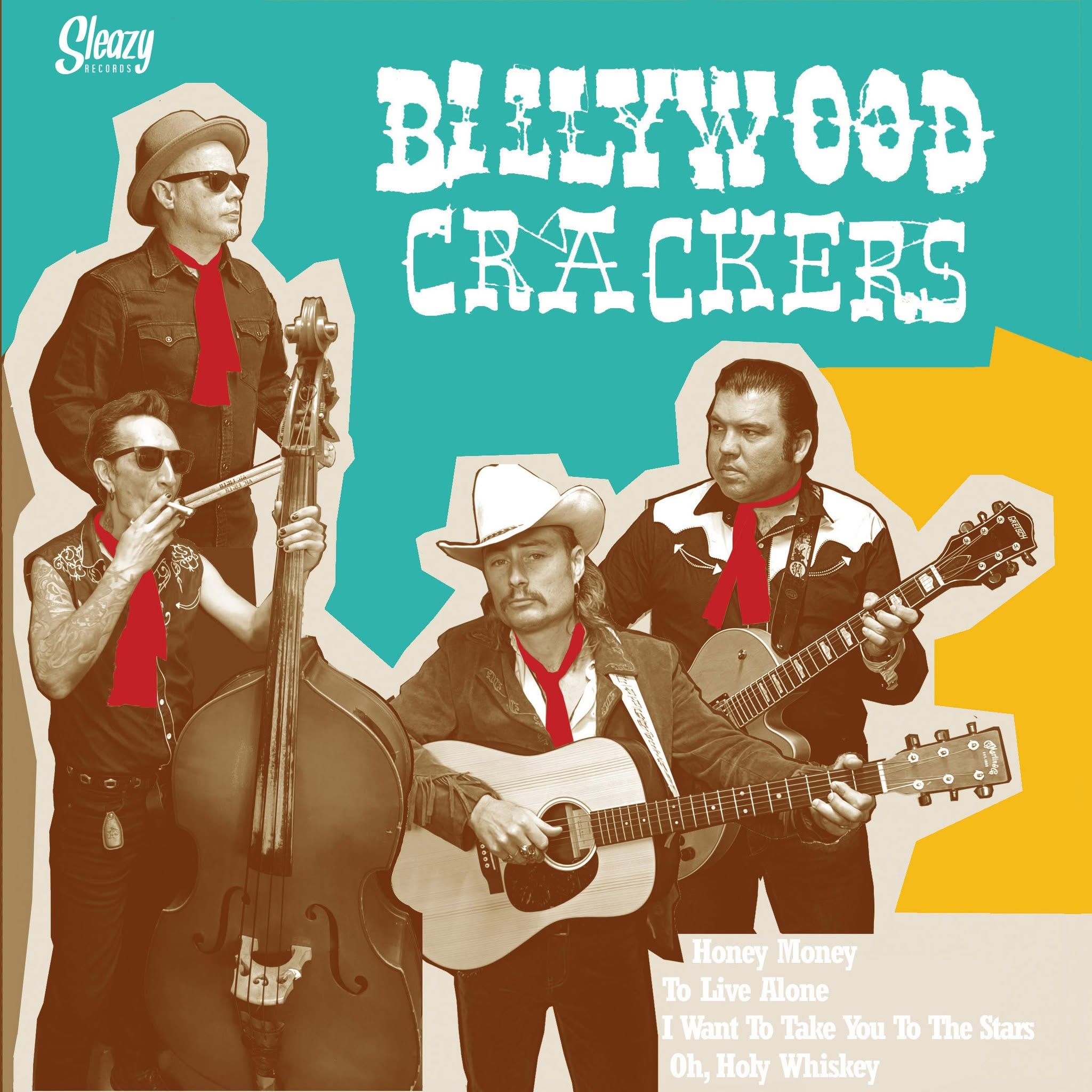 Billywood Crackers EP 7 pulgadas - Sleazy Records