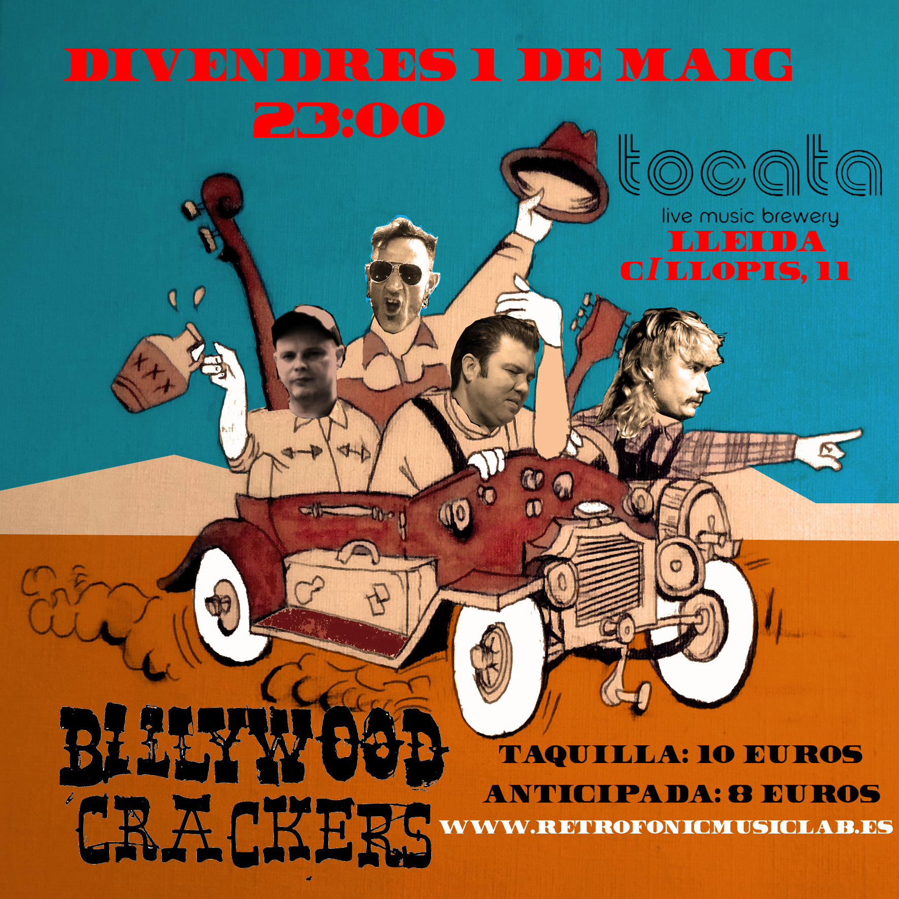 BILLYWOOD CRACKERS TOCATA LLEIDA